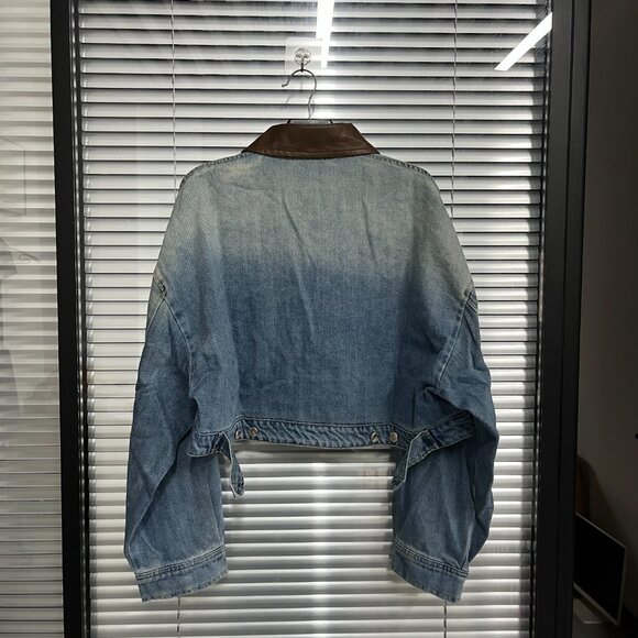 Prada blue-brown denim jacket - Picture 2 of 11